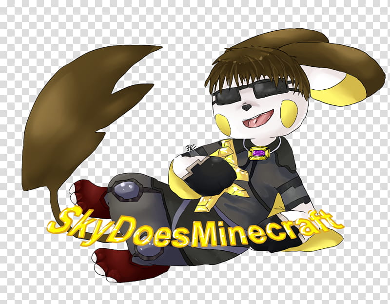Youtubers as Pokemon #, SkyDoesMinecraft, sky does minecraft transparent background PNG clipart