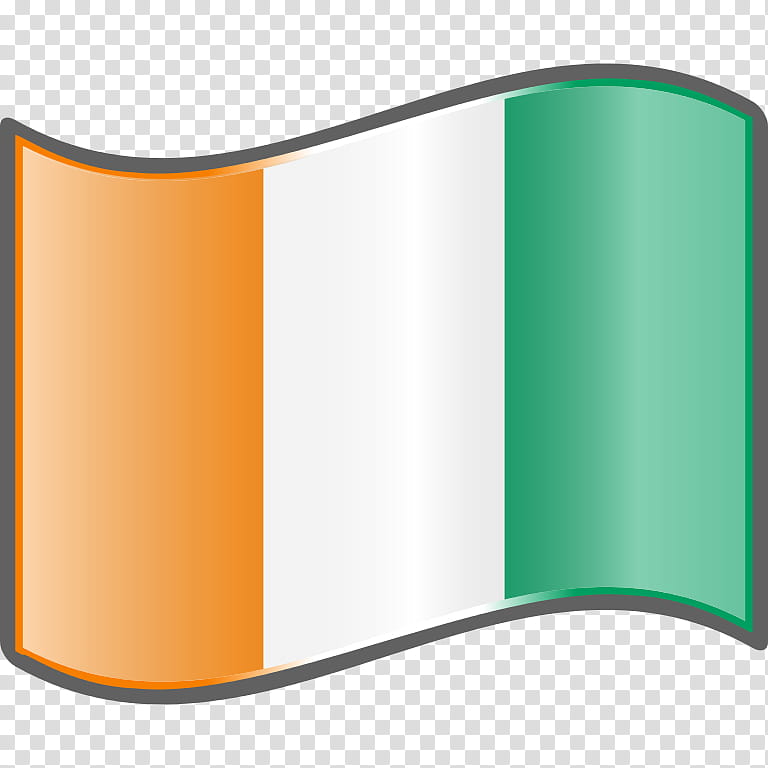 Flag, Nuvola, Flag Of Ivory Coast, David Vignoni, Orange, Line, Angle, Rectangle transparent background PNG clipart