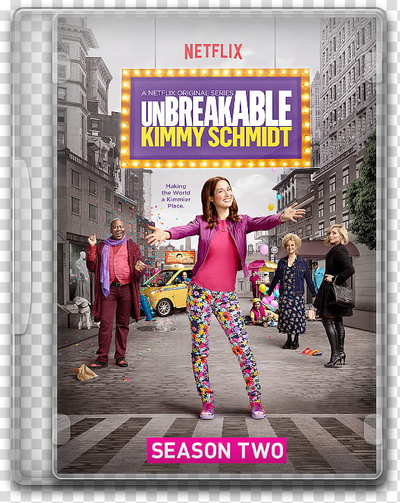 Unbreakable Kimmy Schmidt DVD Folder Icons, unbreakable kimmy schmidt season + transparent background PNG clipart