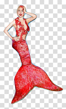 Lady Gaga Meat Mermaid Tail transparent background PNG clipart