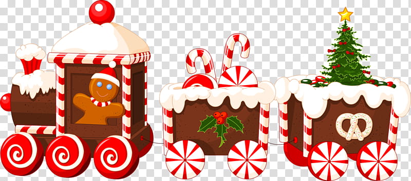 Christmas, Train, Santa Claus, Christmas, Christmas Day, Rail Transport, Christmas Ornament, Christmas transparent background PNG clipart