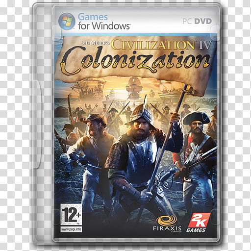 Game Icons , Civ--Colonization, PS Assassin's Creed game case transparent background PNG clipart
