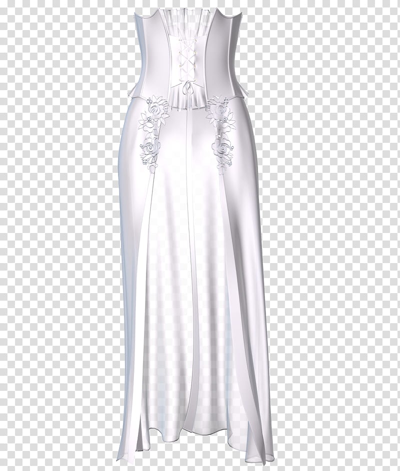 white skirt , white and blue bodycon dress illustration transparent background PNG clipart