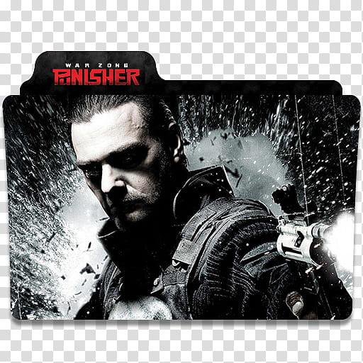 The Punisher folder icon, Punisher War Zone  () transparent background PNG clipart