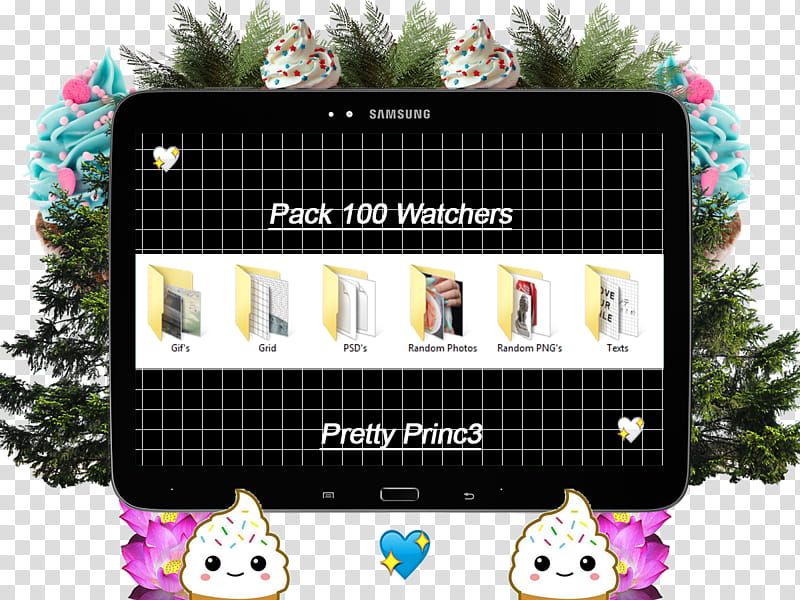 black Samsung Galaxy Tab transparent background PNG clipart