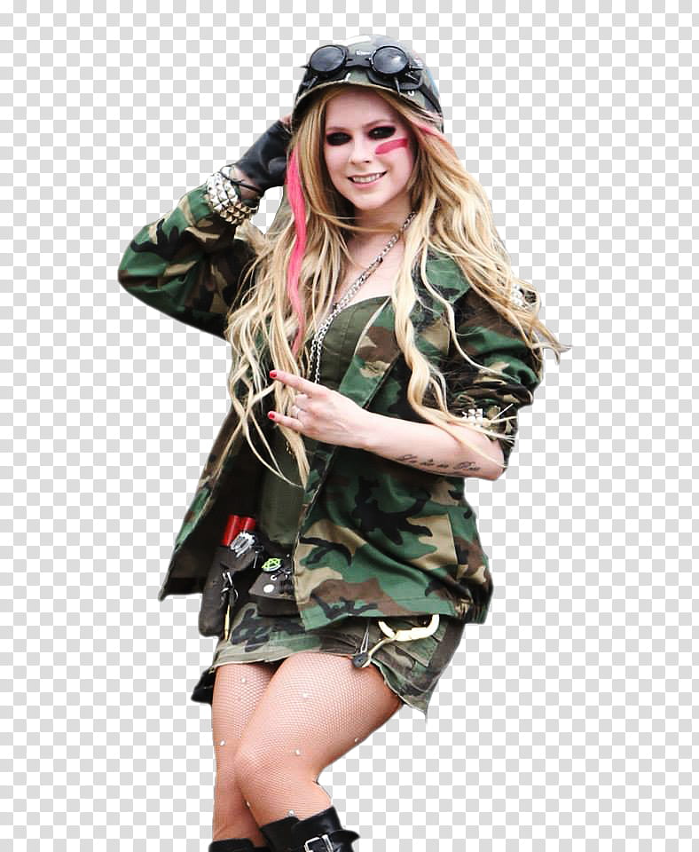 Avril Lavigne Rock N Roll transparent background PNG clipart