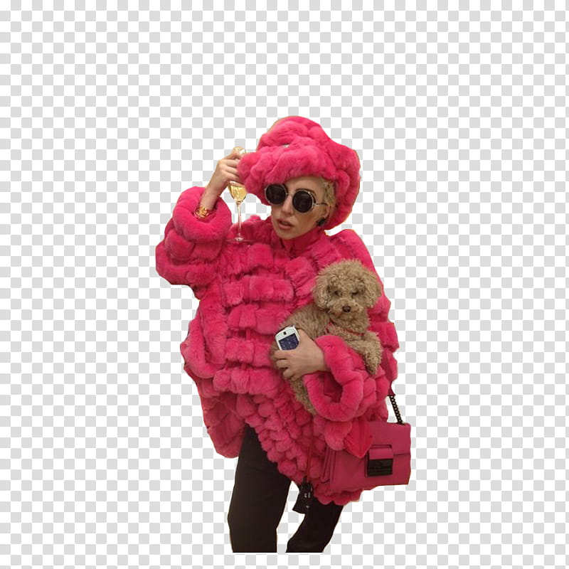 Lady Gaga and Fozzi transparent background PNG clipart