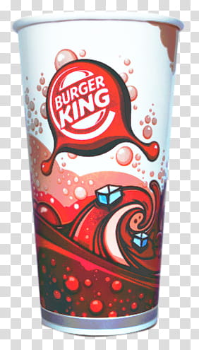 , Burger King cup transparent background PNG clipart