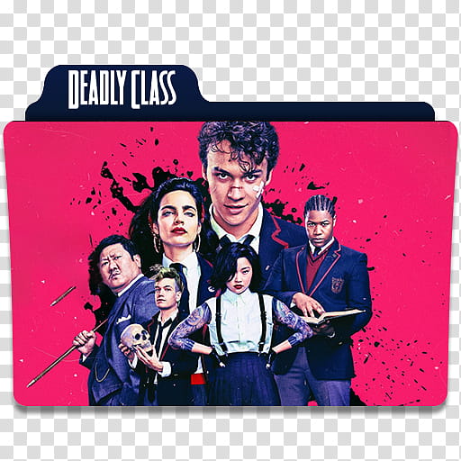 Deadly Class Folder Icon, Deadly Class Design  transparent background PNG clipart