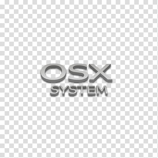 Flext Icons, OSX, OSX System logo transparent background PNG clipart