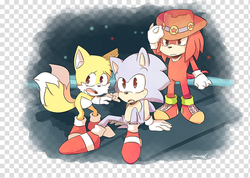 Sonic OVA redraw: The trio transparent background PNG clipart
