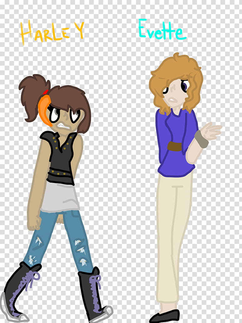 Harley And Evette [Vice and Virtue Sonas] transparent background PNG clipart