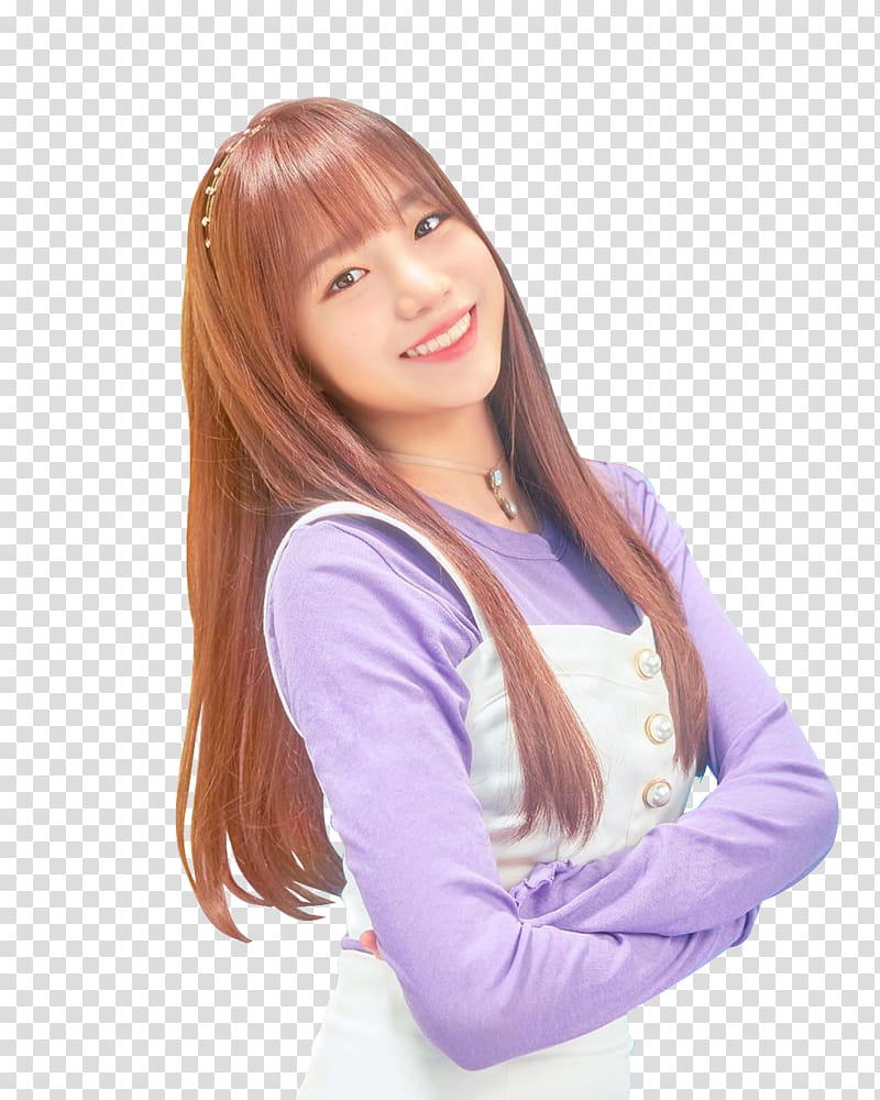 YURI COLOR IZ IZ ONE transparent background PNG clipart