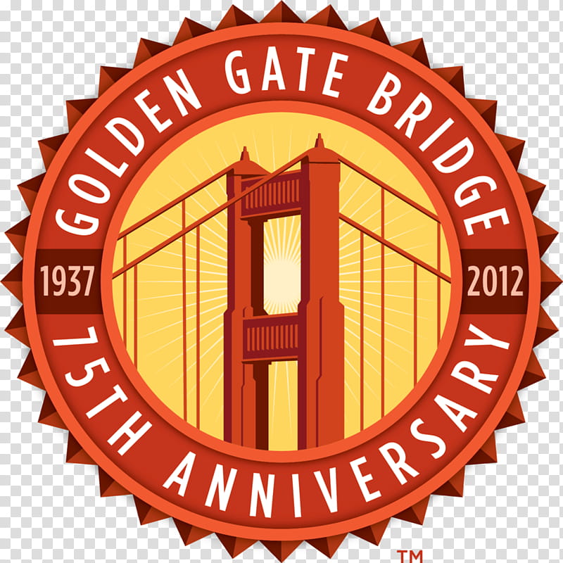 Golden Circle, Golden Gate Bridge, Marin Headlands, Studio Hinrichs, Golden Gate National Parks Conservancy, Presidio Of San Francisco, California, Text, Orange, Line transparent background PNG clipart