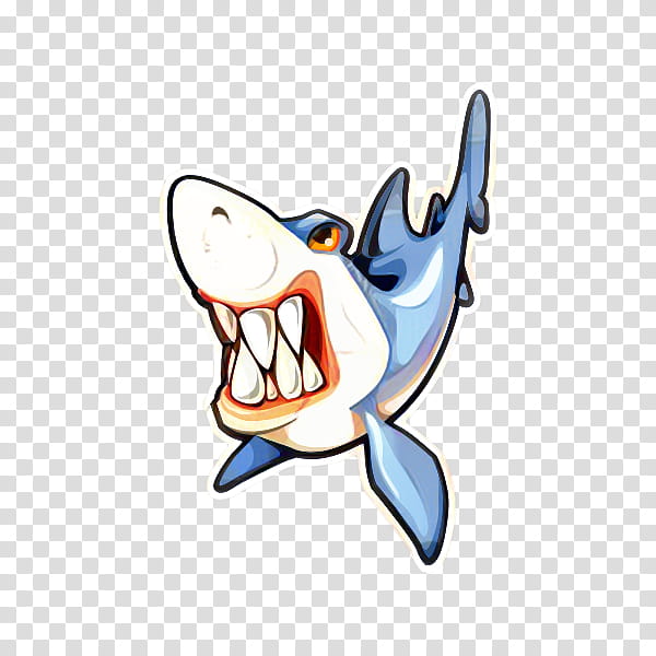 Great White Shark, Cartoon, Media Limited, Tooth, Shark Tooth, Fish, Requiem Shark, Lamniformes transparent background PNG clipart