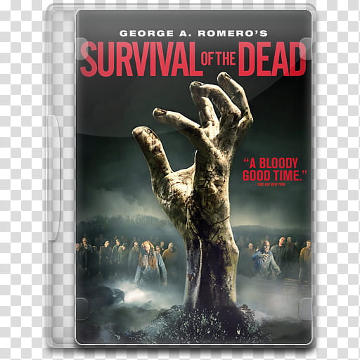 Movie Icon , Survival of the Dead, Survival of the Dead DVD case transparent background PNG clipart