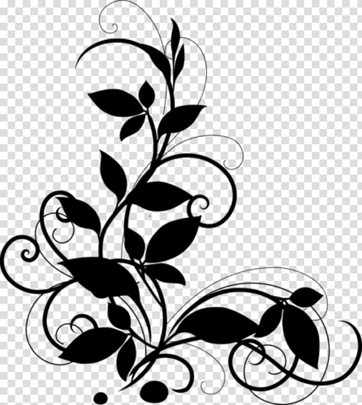 Flower Line Art, Floral Design, Leaf, Insect, Silhouette, Plant Stem ...