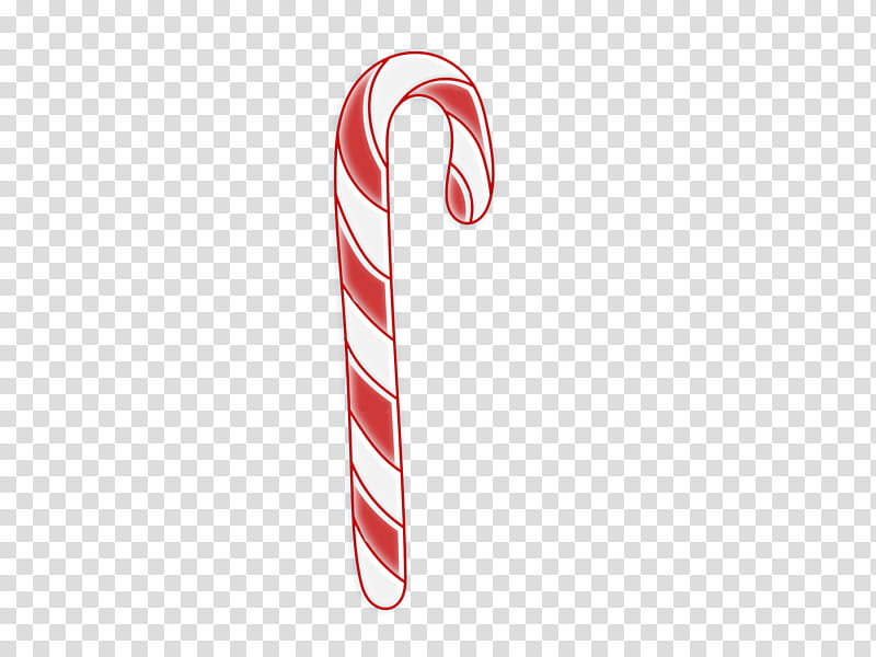 Twas The Night Before Christmas, red and white candy cane transparent background PNG clipart