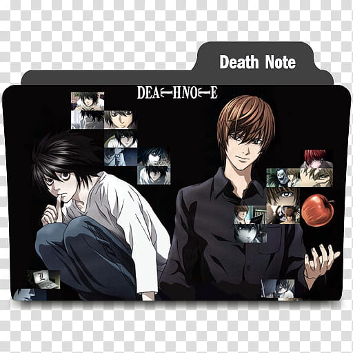 Anime Folders, death note icon transparent background PNG clipart