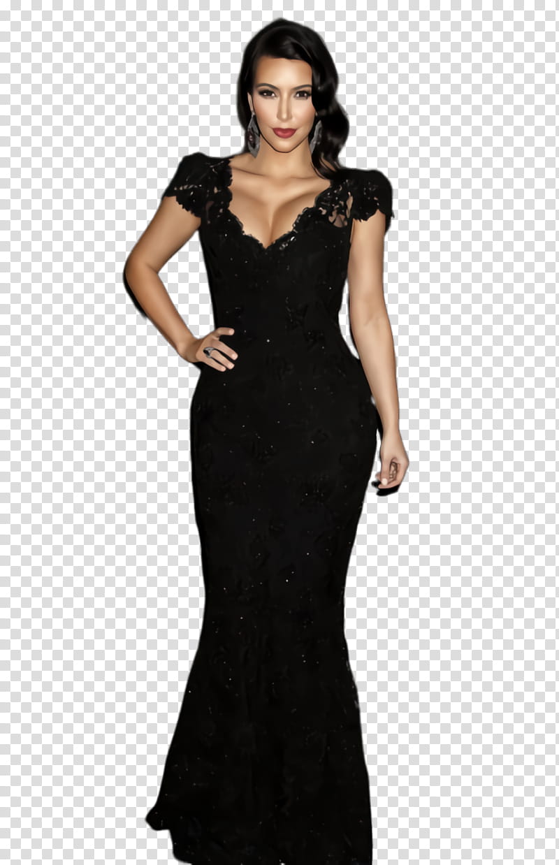 Party, Kim Kardashian, Dress, Little Black Dress, Clothing, Party Dress, Fashion, Kokerjurk transparent background PNG clipart