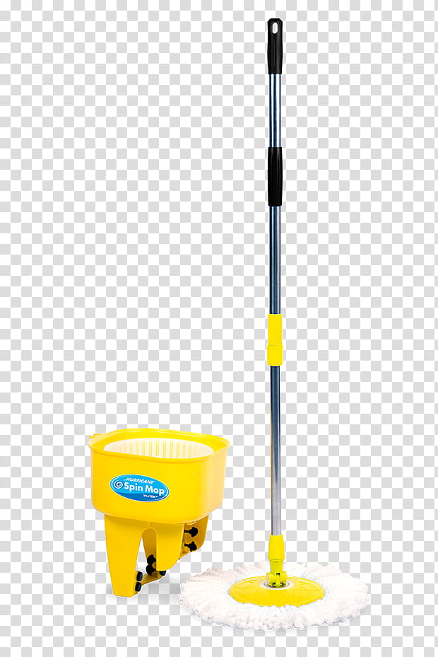 Mop Household Cleaning Supply, Viatek Consumer Products Group Inc, Mop Bucket Cart, Yellow, Hardware, Tool transparent background PNG clipart