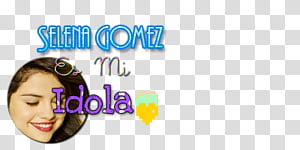Selena Gomez 3, Texto transparent background PNG clipart thumbnail