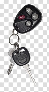 AESTHETIC GRUNGE, black Chevrolet key with fob illustration transparent background PNG clipart