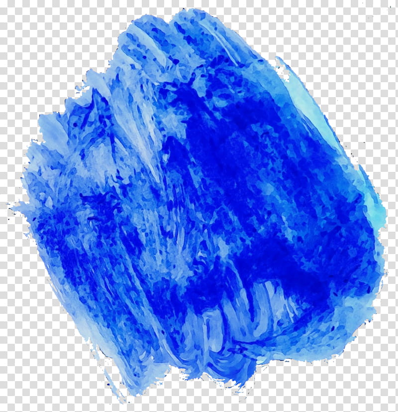 Watercolor, Paint, Wet Ink, Watercolor Painting, Blue, Cobalt Blue, Mineral, Electric Blue transparent background PNG clipart