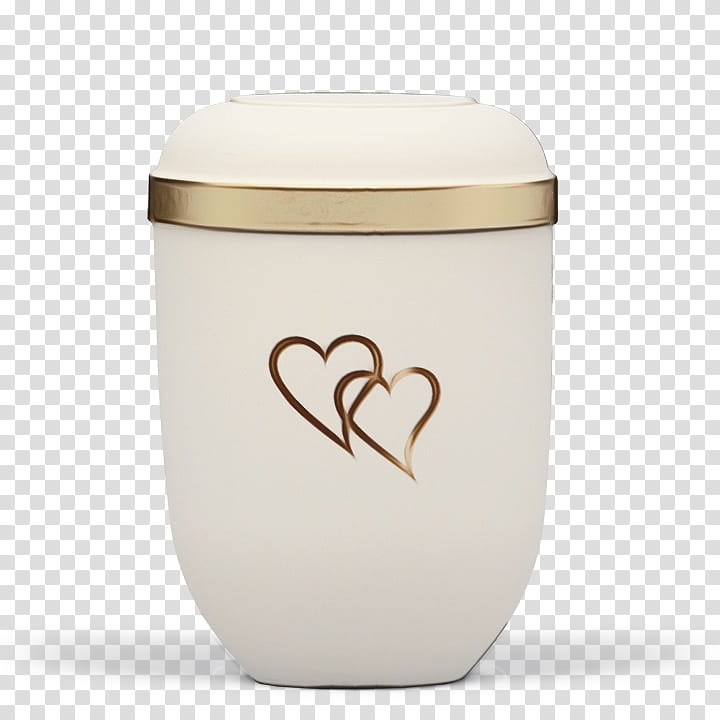 Urn White, Lid, Cup, Beige, Food Storage Containers, Ceramic transparent background PNG clipart
