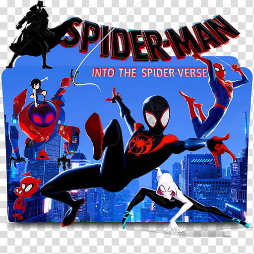 Spiderman Into The Spider-Verse transparent background PNG clipart