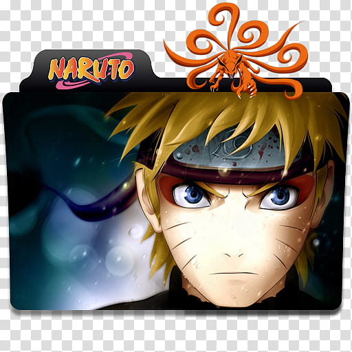 Top Anime Folder Icon, Naruto Shippuden icon, png