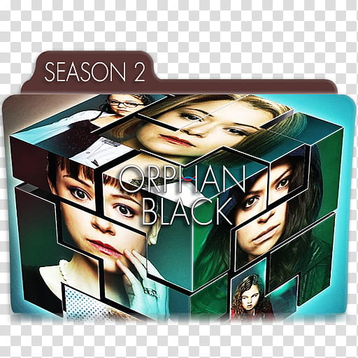 Orphan Black folder icons Season  and Season , OB SI transparent background PNG clipart