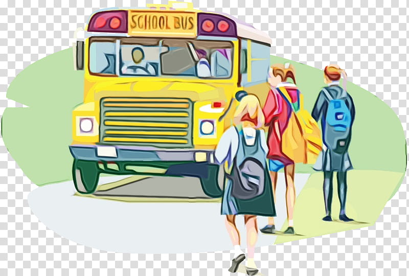 Cartoon School Bus, Transport, Bus Stop, Student, School
, Bus Monitor, Public Transport Bus Service, Bus Garage transparent background PNG clipart
