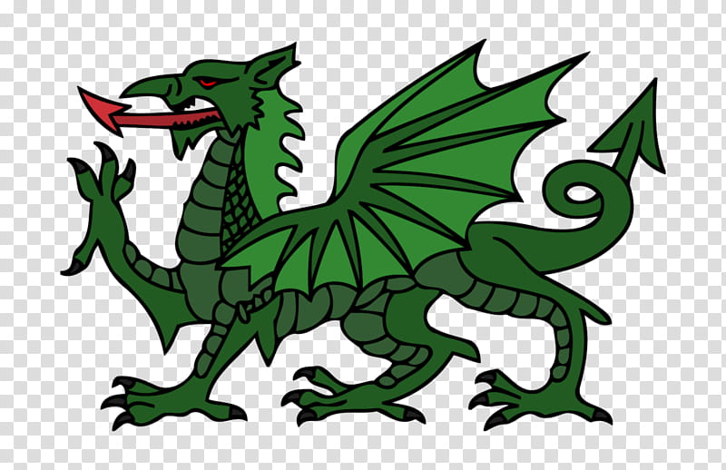 Welsh Dragon, Wales, Flag Of Wales, Book Of Taliesin, Welsh People, Flag Of Saint David, National Flag, Welsh Language transparent background PNG clipart