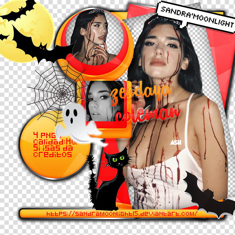 Dua Lipa Halloween, +PREV-IA transparent background PNG clipart
