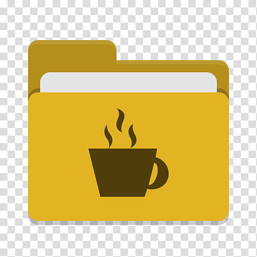 Directory Yellow, File System, Computer, Directory Structure, Desktop Environment, Java, Cup, Tableware transparent background PNG clipart