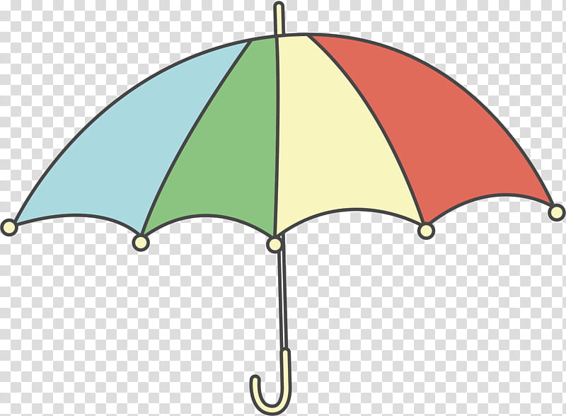 Umbrella, Drawing, Cartoon, Color, Rain, Green, Line, Area transparent background PNG clipart