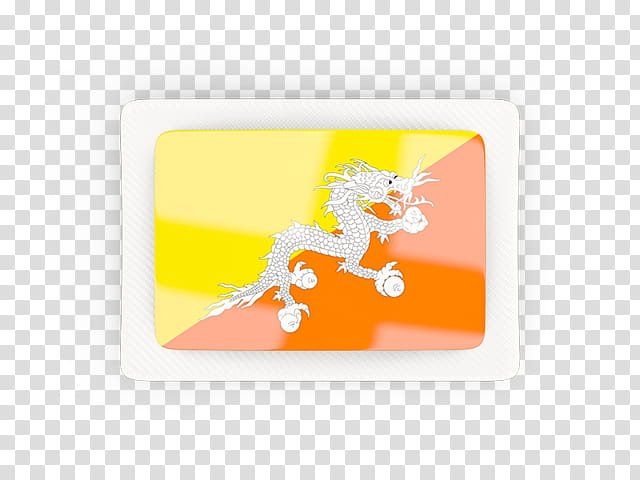 Flag, Bhutan, Flag Of Bhutan, National Symbols Of Bhutan, Emblem Of Bhutan, National Flag, Yellow, Orange transparent background PNG clipart