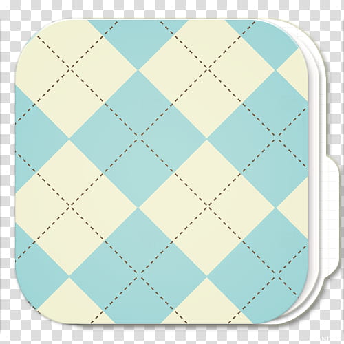 square argyle folder icon transparent background PNG clipart