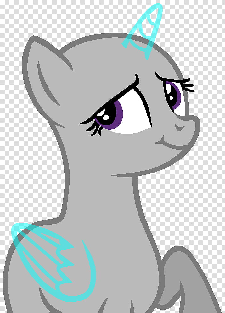MLP Base , gray Little Pony with sad face art transparent background PNG clipart