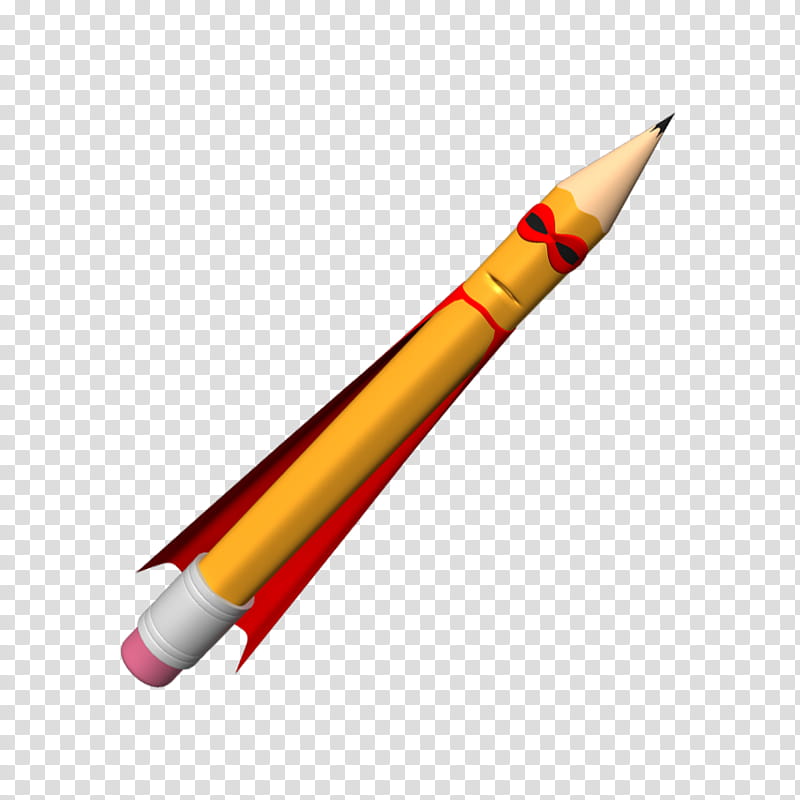 Pencil, Paper, Model, 3D Computer Graphics, Tutorial, 3D Modeling, Office Supplies, Rocket transparent background PNG clipart