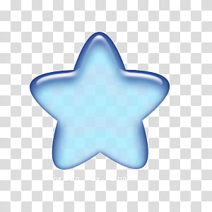 blue star illustration transparent background PNG clipart