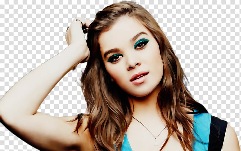 Hailee Steinfeld High-definition television 5K resolution Model Actor, Watercolor, Paint, Wet Ink, Highdefinition Television, Mobile Phones, Music, Celebrity transparent background PNG clipart
