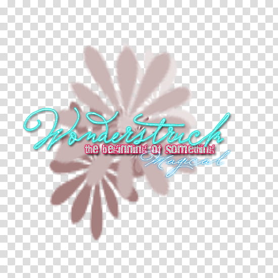 Wonderstruck transparent background PNG clipart