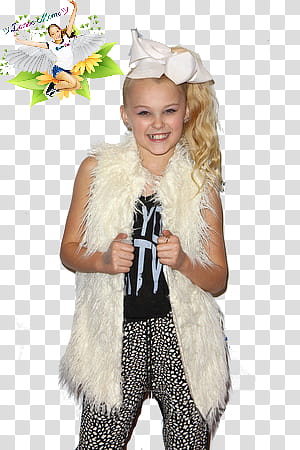 JoJo Siwa transparent background PNG clipart