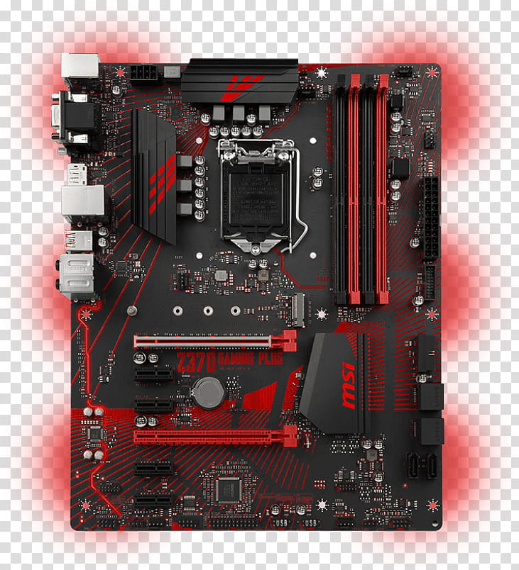 Card, Intel, Lga 1151, Motherboard, Msi Z370 Gaming Plus, Asus Prime Z370a, Central Processing Unit, Msi Z370a Pro transparent background PNG clipart