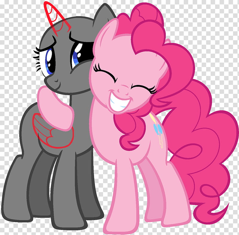 Free Base Pinkie Hug, My Little Pony character illustration transparent background PNG clipart