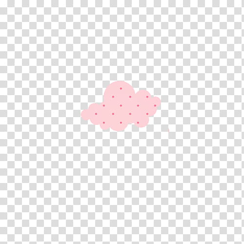 Nuvesitas Para Decorar, pink and red dotted clouds illustration transparent background PNG clipart