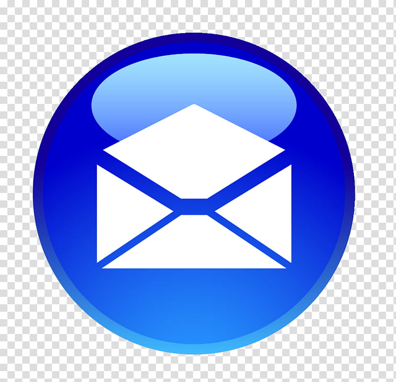 Box Icon, Email, Email Address, Email Box, Email Forwarding, Symbol, Blue, Cobalt Blue transparent background PNG clipart