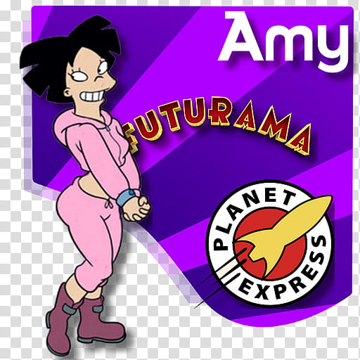 Futurama Set , Amy transparent background PNG clipart